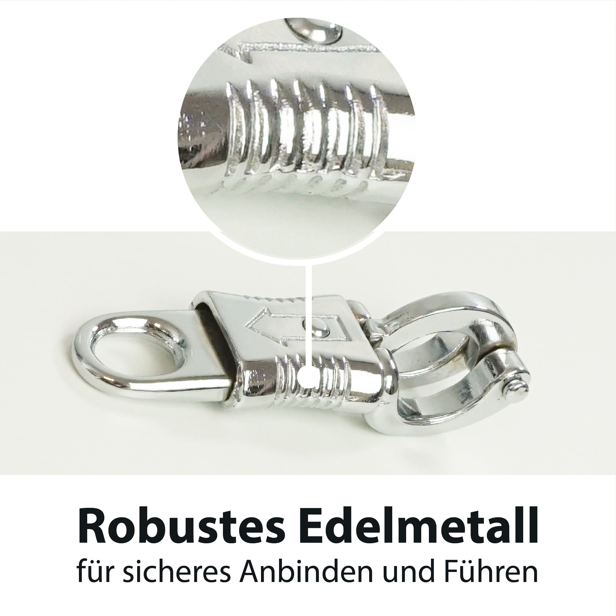 Panikhaken für Führstricke, ideal als Ersatzhaken
